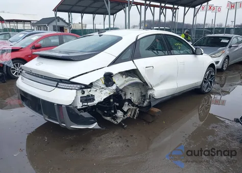 2023 Hyundai Ioniq 6 Limited from USA, damaged, VIN KMHM54AC5PA047950